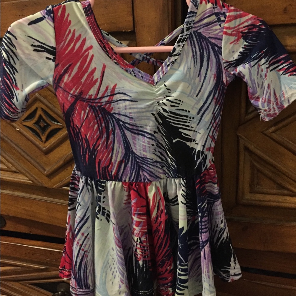 DotDotSmile feather dress